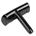 FMtoppeak T-Handle Shift Knob Gear Stick Shifter for Jeep Dodge Charger Challenger Black