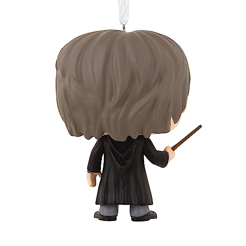 Hallmark Collectable Funko Pop Ornament - Harry Potter and Wand Design, Green, H 8 cm by W 5.5 cm by D 4.7 cm - Image 2