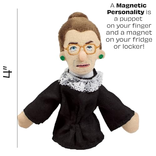 Muñeco Imán Ruth Bader Ginsburg 4 Pulgadas miniatura 4