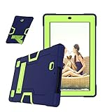 Mignova Case for RCA 11 Delta Pro 2 2nd Gen / for RCA 11.5 Galileo Pro / for RCA Premier Tablet Case Hybrid Kids Friendly Drop Shockproof Hybrid High Impact Rugged Case (Navy+Green), 11.5 inch