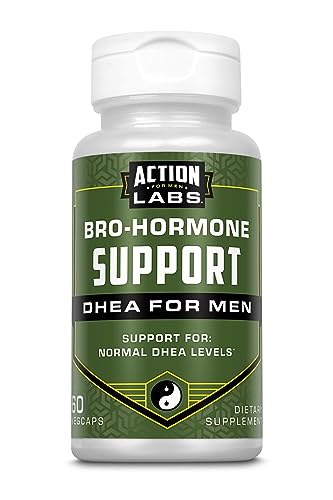 Action Labs Pro-Hormone Support, DHEA for Men, 60 Vegcaps