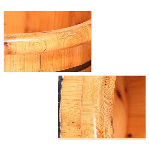 Masajeador SPA para pies de madera Cypress 26 cm miniatura 5