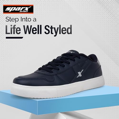 Image of SPARX Men's Sneaker SM-9065 | Soft Cushioned, Durable & Trendy Lace-Up Casual Shoes