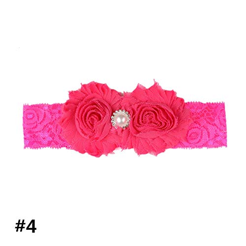 Preisvergleich Produktbild KTENME Damen Stirnband 17 * 4cm Rosy