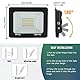 Blivrig 30W LED Strahler Außen 6500K, 3000LM Superhell Außenstrahler, IP66 Wasserdicht LED Fluter, Flutlicht, Aussenlampe für Gärten, Innenhöfe, Garage, Hotel