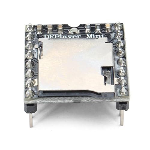 Image of DFPlayer Mini MP3 Player Module - Micro SD Card Audio Module with Built-in Amplifier for DIY Electronics, Robotics, and Voice-Activated Projects