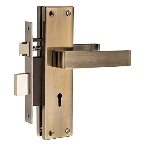 Image of BOLDER Heavy Duty Mortise Door Lock 8 inch Inches Antique, Main Door Handle (MH200)