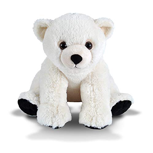 Wild Republic 10914 OSO Polar Bebé Peluches Plüsch Eisbär Baby, Cuddlekins Kuscheltier, Stofftier, 30 cm – Bild 3