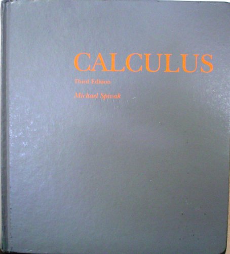 洋書 Calculus Fourth Edition Michael Spivak Calculus by Michael Spivak - 4th Edition ISBN 9780914098911