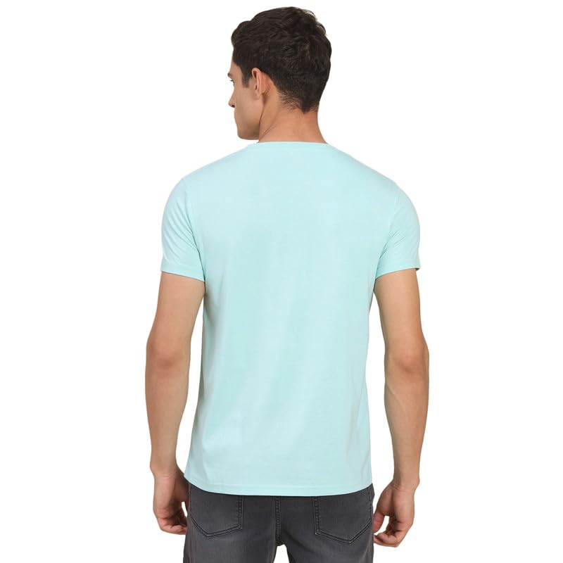 Image of Dennis Lingo Men's Slim Fit Pink T-Shirt