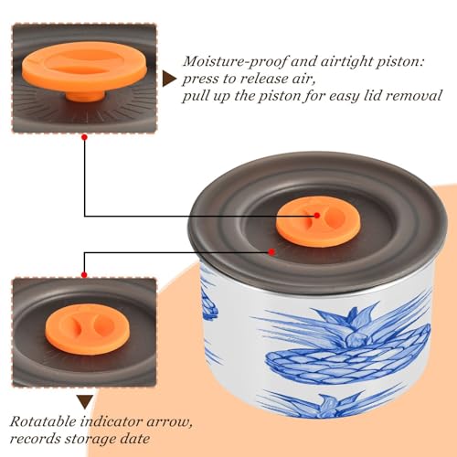 Contenedor de café al vacío azul Qilmy 30oz acero inoxidable miniatura 4