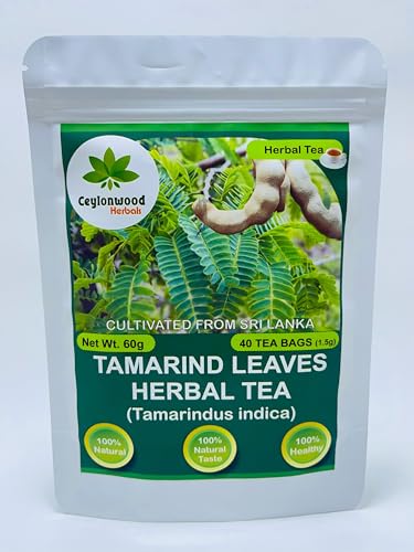 Organic Tamarind Leaves Herbal Tea (Tamarindus indica) – 40 Tea B...