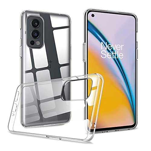 Image of Case Creation Brand -Plastic Mobile Cover For Oneplus Nord 2 (Soft & Flexible Back Case),Transparent