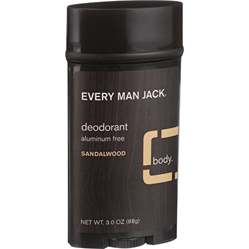 Every Man Jack Deodorant 3oz Sandlewood Aluminum-Free by Every Man Jack