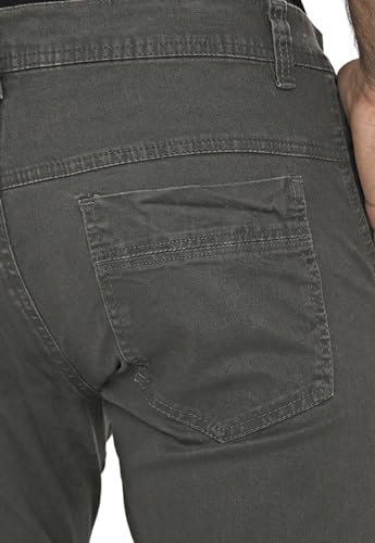 Calça Sarja Conforto Slim Fit Insert 7767 Cor: Cinza (44)