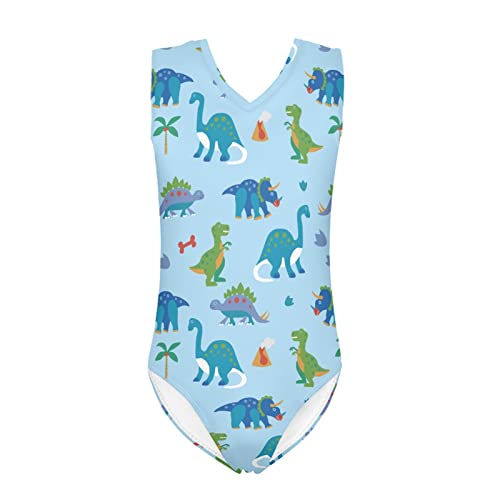 Justaucorps gymnastique fille athlétique maillot de bain une pièce enfant