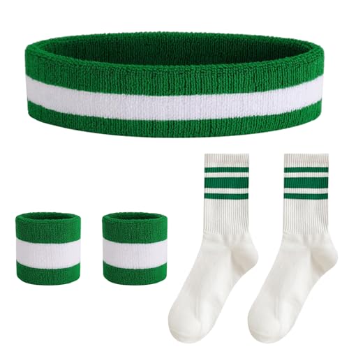[Ampia Applicazione] Questo foulard e bracciale sono adatti a una vasta gamma di occasioni, ideali per yoga, corsa, sport di squadra, maratona, ecc. È estremamente pratico e può essere regalato a familiari e amici come regalo.