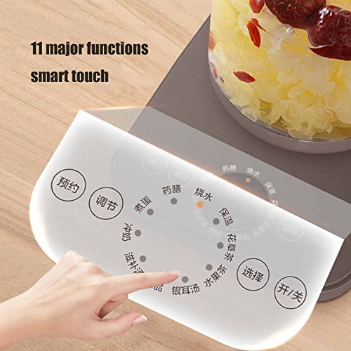 Tetera eléctrica de vidrio con control táctil y apagado automático miniatura 3