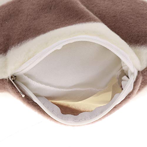 SM SunniMix Schattig klein dier hol warm flanel voor chinchilla cavia's ratten muizen hamsters giraf - Image 4