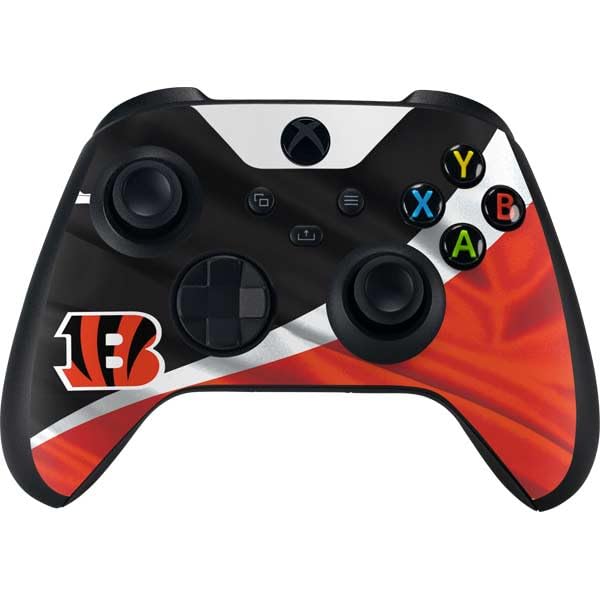 Skinit Decal Gaming Skin Compatible with Xbox Series X Controller - Officially Licensed NFL Cincinnati Bengals Design