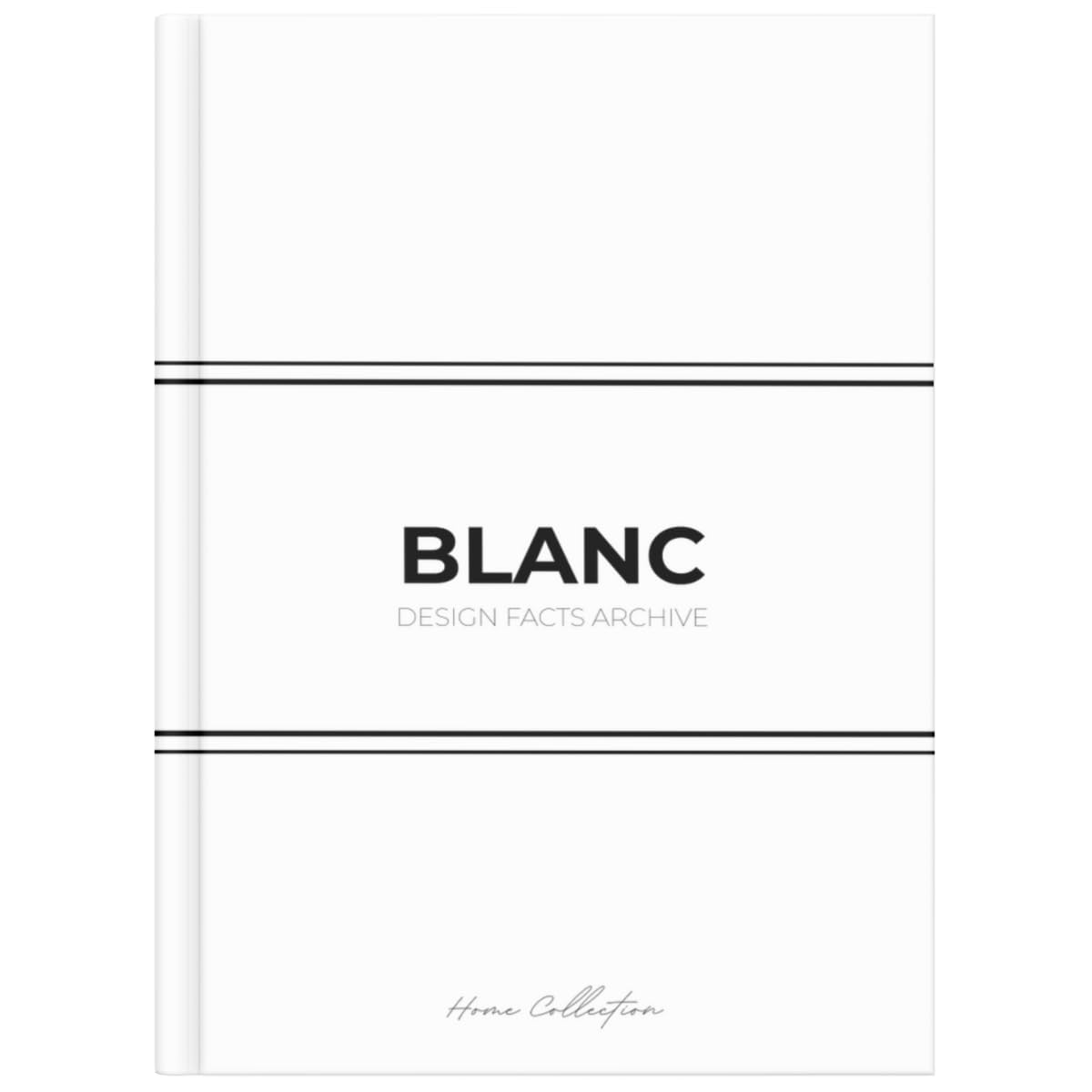 Large White Coffee Table Book – BLANC Design Facts Archive: Decorative Neutral Hardcover, Minimalist Faux Display Book with 175 Design Facts for Coffee Tables, Shelves & Home Decor      Hardcover – October 6, 2025