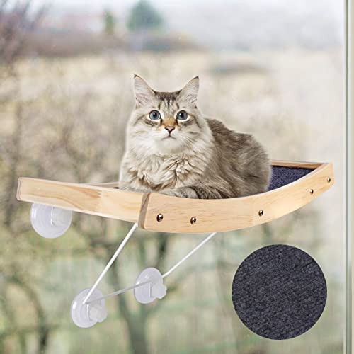 4 Stück Katzen-Fenster-Saugnäpfe – Transparent, Je 8,5 X 8,5 Cm – Für Hängematten & Fensterbetten