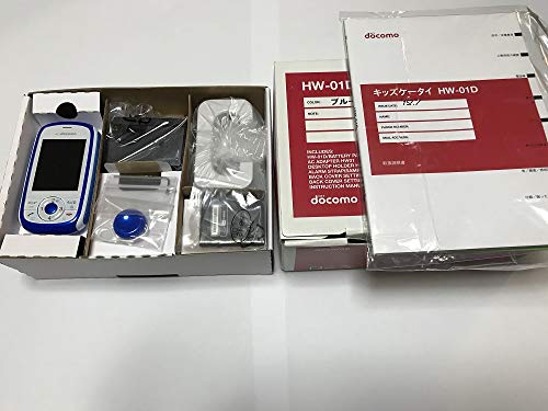Amazon | キッズケータイ HW-01D（ブルー） | 携帯電話本体 通販