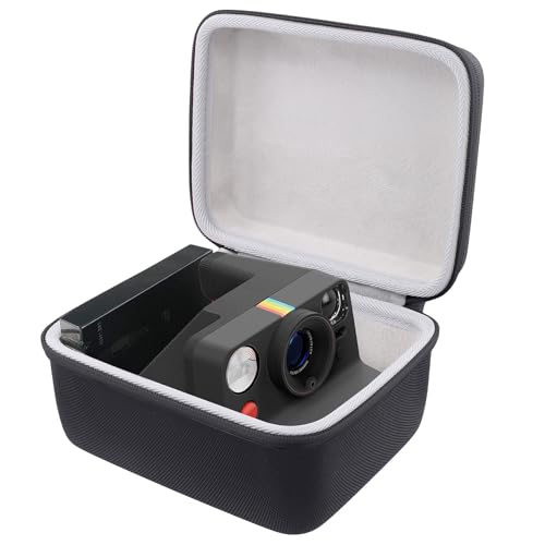Khanka pour Polaroid Now Gen3,Now+ Gen3,Now Gen2,Now+ Gen2,Now,Now+,I-2,Flip,OneStep+ et OneStep 2–Coque de Rigide pour Appareils Photo Instantanés,Sac de...