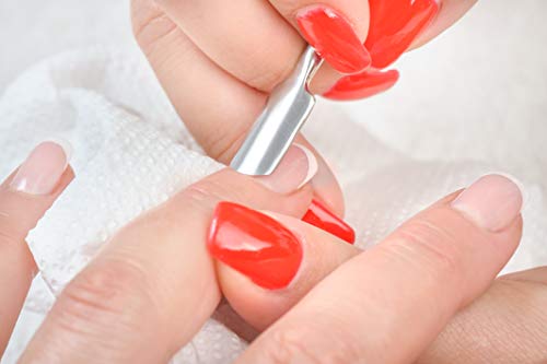 PrettyClaw Nagelhautschieber, Maniküre, Nagelhautentferner, doppelseitig, A03 – Bild 7