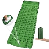 🎪 【Ultraligero y compacto】 Esta estera de camping liviana es plegable y se puede guardar en una bolsa de embalaje de tamaño de transporte (incluida) con un asa en la parte superior. Simplemente póngalo en la mochila y llévelo con usted, lo que reduce la carga al viajar.