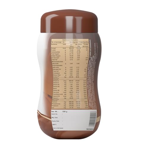 Image of Endura Mass Weight Gainer Powder 550 G Chocolate Flavour | Unique Blend Of 3 Sources Of Protein, Carbs, Vitamins & Essential Minerals | Ideal For Children Above 10 Years, Men, Women & Athletes