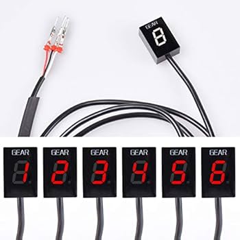 Amazon | ギアインジケーター 本田HONDA防水 1-6速 液晶 数字