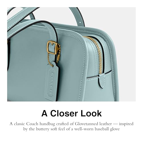 Image of COACH Swing Zip Bag with Grommets
