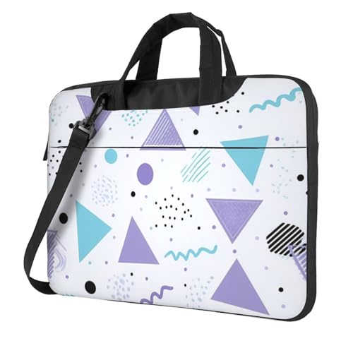 Maletín morado impermeable para laptop de 13 pulgadas miniatura 1
