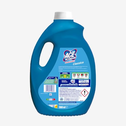 ACE Detersivo Igienizzante Classico, Cartone da 4 Flaconi x 38 Lavaggi - Immagine 2