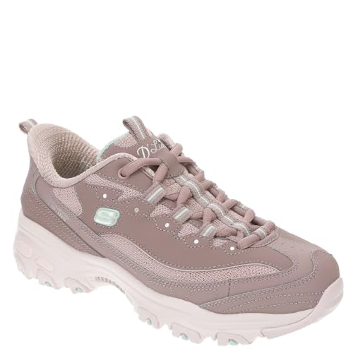 Skechers Sport Slip-ins: D'Lites-Smooth Nostalgia Women's Sneaker, 6 B(M) US, Mocha