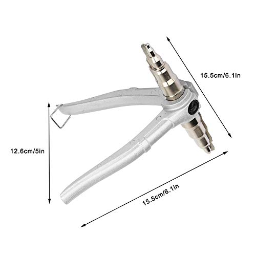 Nut Drivers,Solid Stainless Steel Hand Refrigeration Tools Copper Pipe Swaging Tool Manual Air Conditioner Tube Pipe Expanding Tool Expander Copper Air Conditioner Tube Expanding Hand Tool for 6-22mm - Image 3