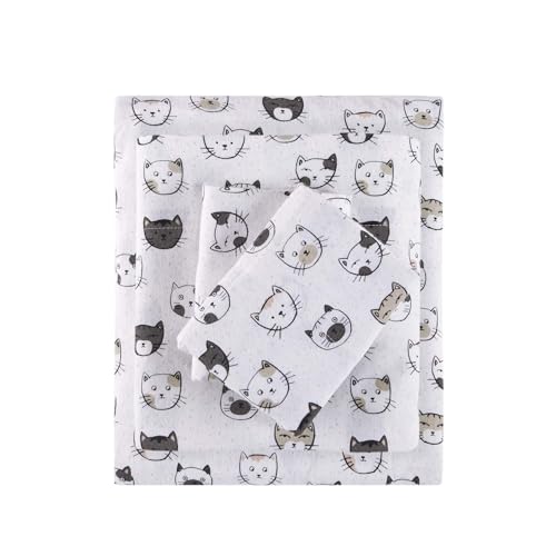 Intelligent Design Cozy Soft 100% Cotton Flannel Print Animals Stars Cute Warm, Ultra Soft Cold...