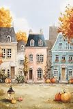 Photo Gallery autumn village; a timeless writing journal: a beautiful watercolor diary | fall pumpkin harvest season keepsake notebook | elegant thanksgiving gift | 100 blank lined pages Photo Gallery autumn village; a timeless writing journal: a beautiful watercolor diary | fall pumpkin harvest season keepsake notebook | elegant thanksgiving gift | 100 blank lined pages