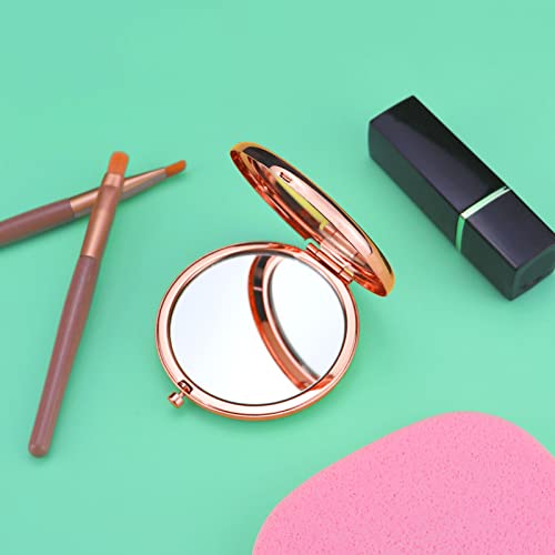 Espejo compacto redondo para maquillaje de 2.6 pulgadas miniatura 5