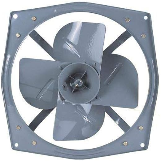 almonard Single Phase Heavy Duty Exhaust Fan, Dia 15 inch 1400 rpm, grey