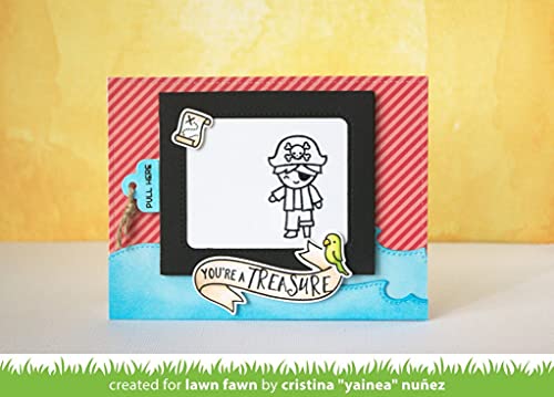 Lawn Fawn Clear Stamps 3"X4"-Push Here -Lf1415 #TOP6