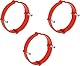 Meister Putzausgleichsring - Geeignet für Ø 70 mm Schalterdosen - 3 Stück - Erhöht um 12 mm - Für zu tief sitzende Unterputzdosen / Ausgleichsring für Schalterdosen / 7460420
