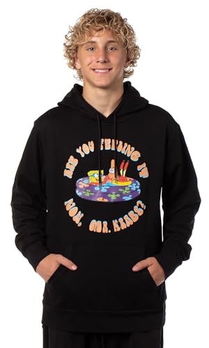 Seven Times Six SpongeBob SquarePants Men's Are You Feeling It Now Adult Pullover Hoodie2