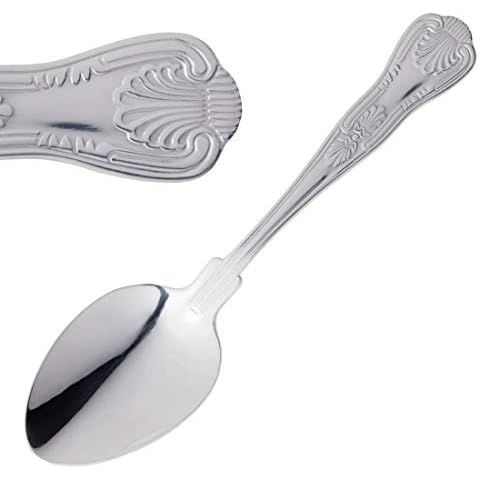 Olympia Kings Stainless Steel Dessert Spoons Cover