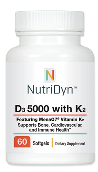 D3 5000 with K2 60 Softgels