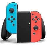 Joycon Comfort Grip, Switch Controller Holder for Switch/OLED, Joycon Controller Grip with Indicator(Black)