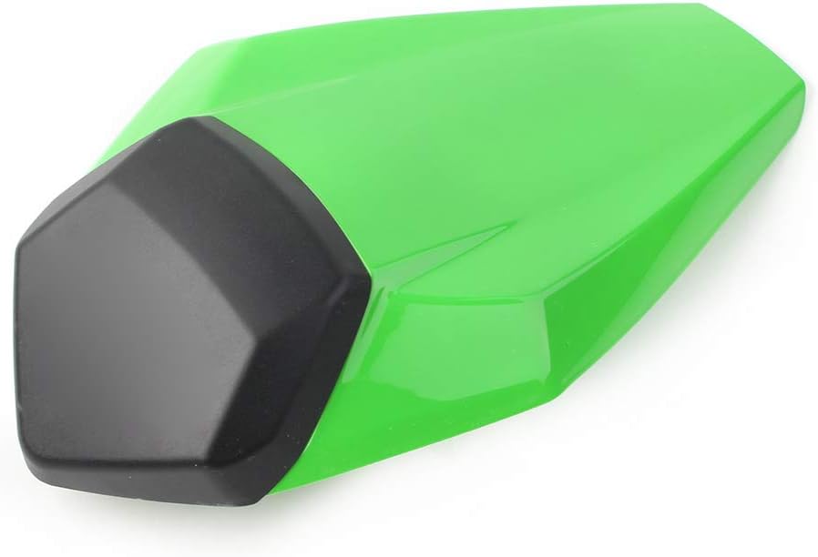 Cnthan7 Rear Passenger Pillion Seat Cover Motorbike Cowl Fairing Motorbike Cowl Pad For Kawasaki Ninja ZX6R ZX-6R 636 2019-2024 Green