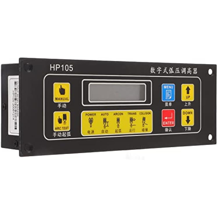 Brilluxa Torch Height Controller, CNC Plasma THC Arc Voltage Height Control Unit, Automatic Voltage Controller, Plasma Cutter Torch Lift Z Axis Controller for Cutting Table