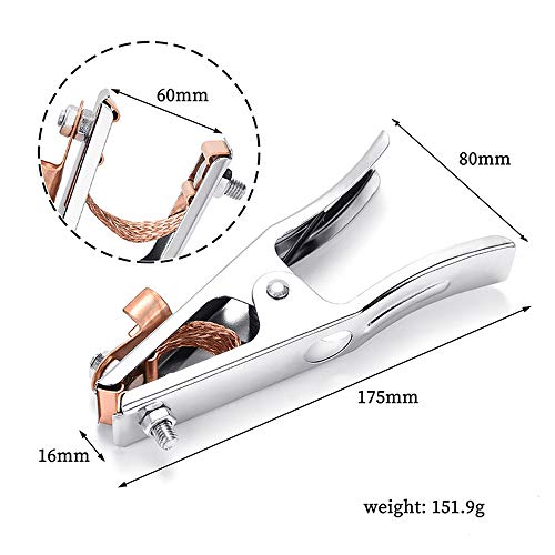 SagaSave 800A Earth Ground Cable Clip Clamp Welding Manual Welder Electrode Holder Welding Processing Ground Clamp Professional Tools